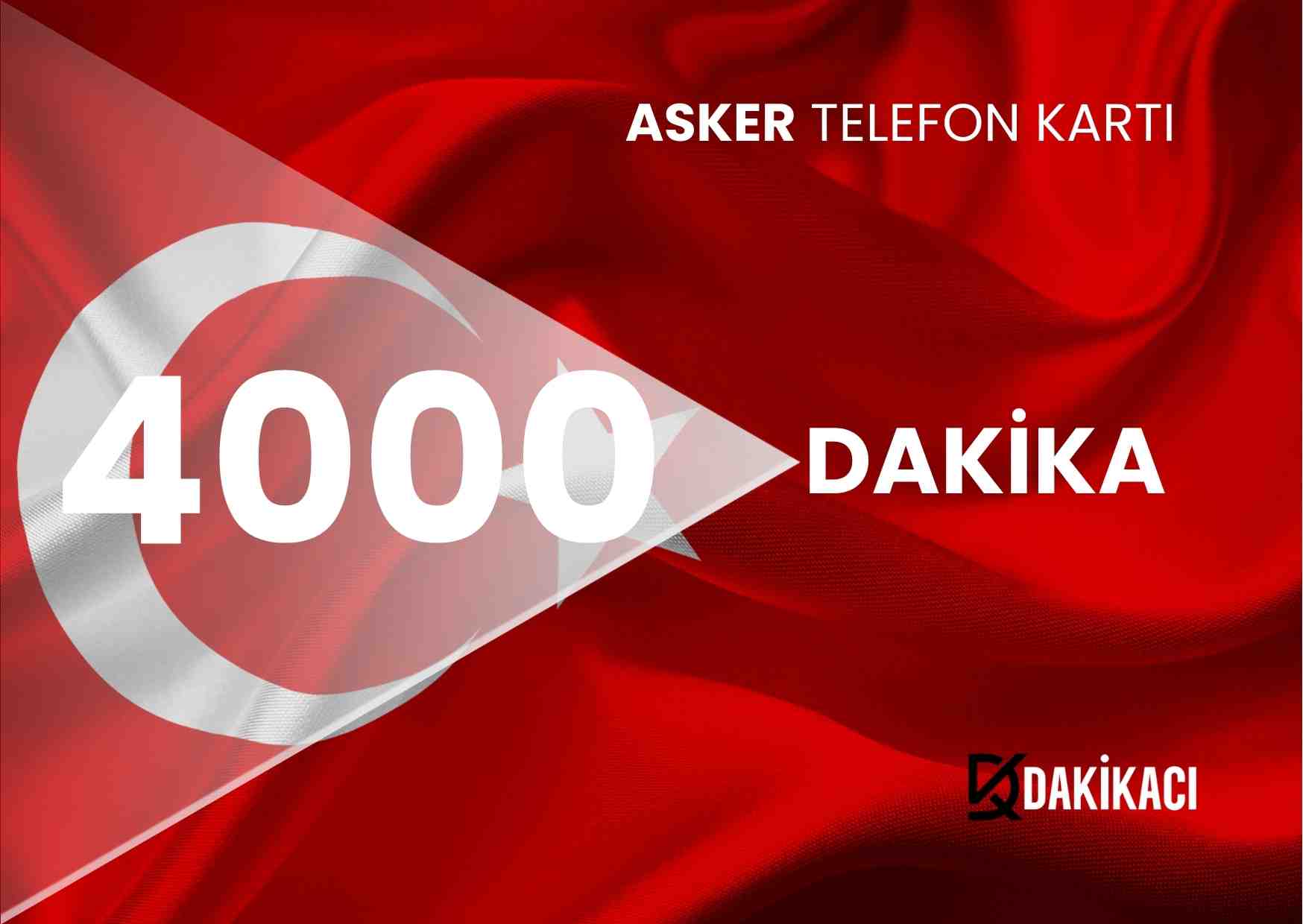 ASKER 4000 DAKİKA PAKETİ